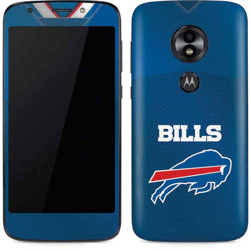 NFL Buffalo Bills Team Jersey Moto E5 Play Skin